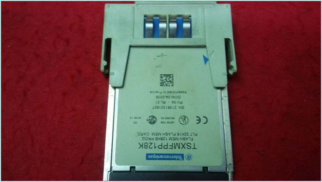 TELEMECANİQUE TSXMFPP128K FLASH MEM 128KB PROG PL7 32K 16 FLASH MEM CARD