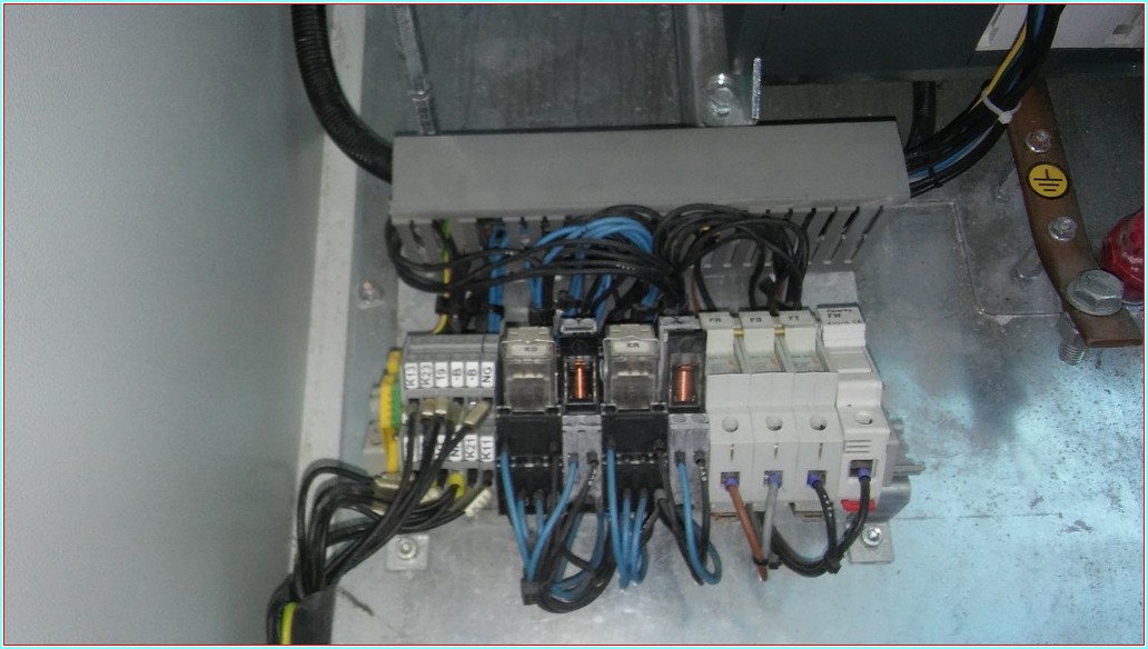 ABB OTM 630E4CM230C 630A 4 KUTUPLU TRANSFER ORJİNAL ABB PANOLU