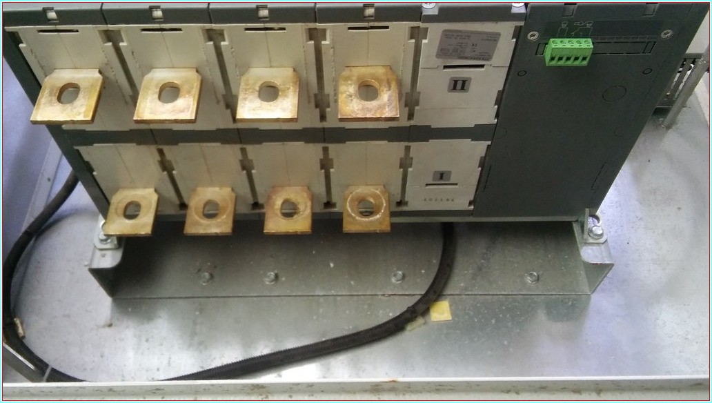 ABB OTM 630E4CM230C 630A 4 KUTUPLU TRANSFER ORJİNAL ABB PANOLU
