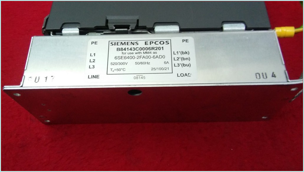 SIEMENS 6SE6440-2FA00-6AD0 HARMONİK FİLİTRE EPCOS