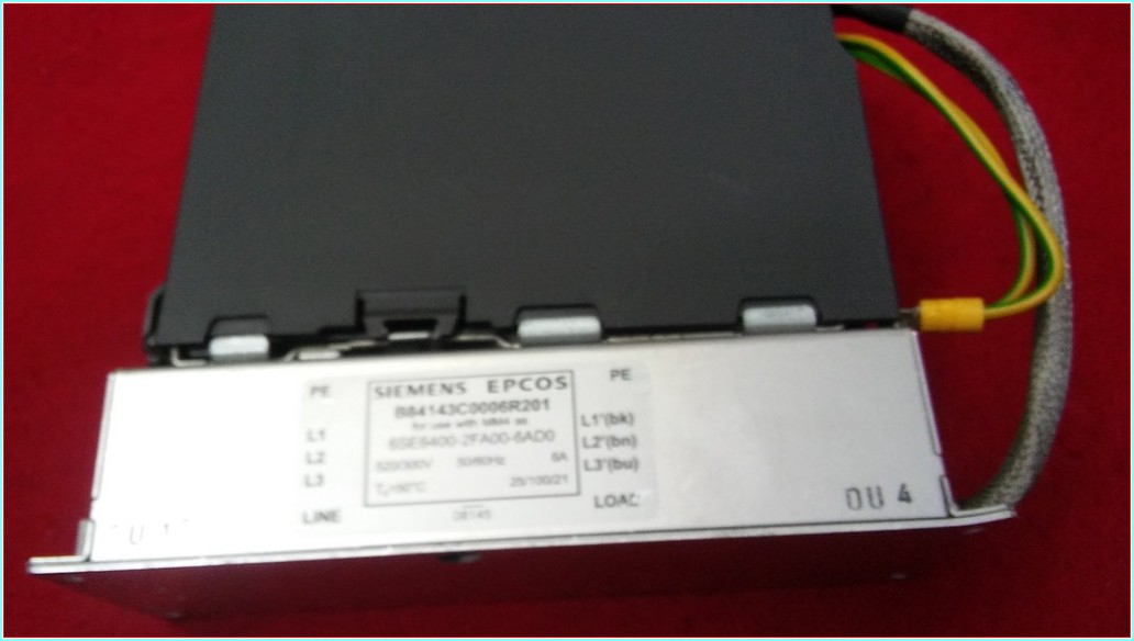 SIEMENS 6SE6440-2FA00-6AD0 HARMONİK FİLİTRE EPCOS