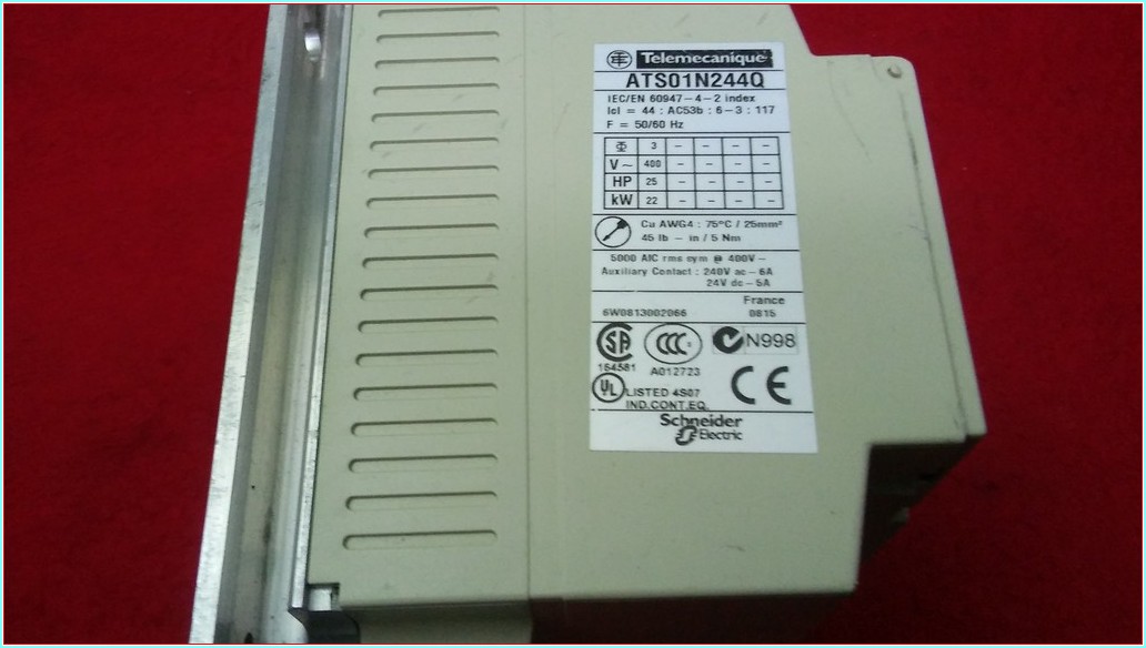 TELEMECANİQUE ATS01N244Q 22KW YUMUŞAK YOL VERME