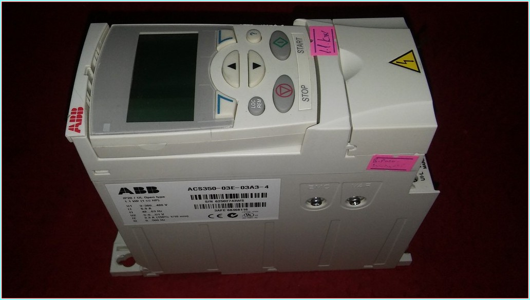 ABB ACS350-03E-03A3-4 1.1 KW 380-480V ABB ACS350 SÜRÜCÜ 