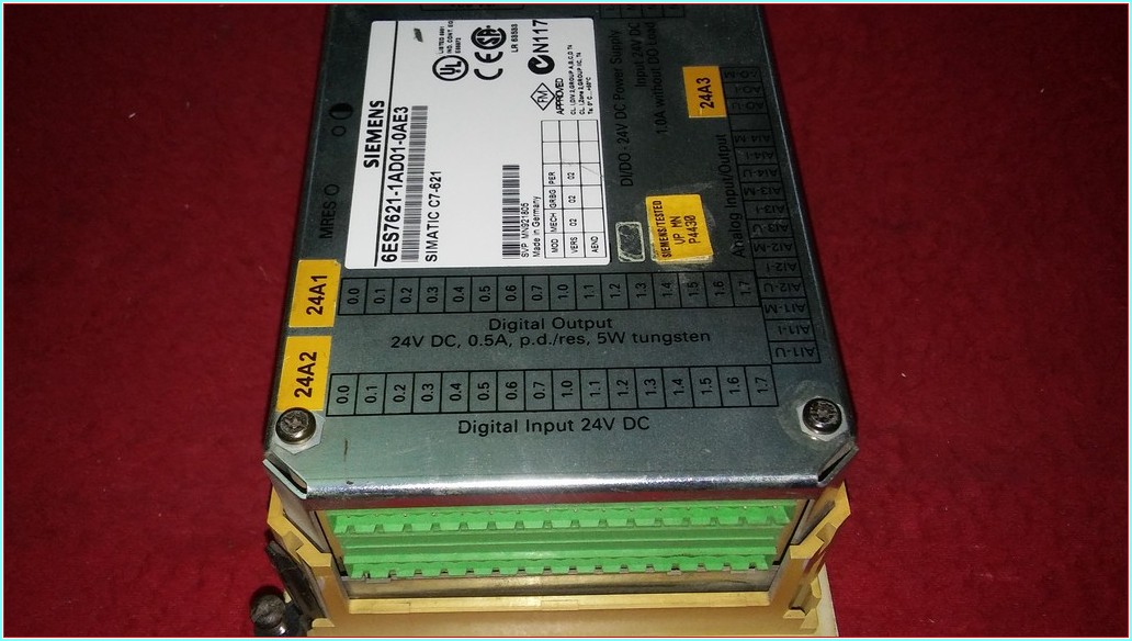 SIEMENS 6ES7621-1AD01-0AE3 6ES7 621-1AD01-0AE3 SIMATIC C7-621 OPARATÖR PANEL