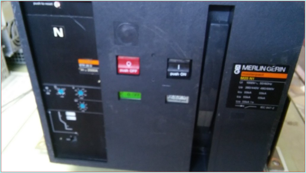MERLİN GERİN M25 N1 MASTERPACT 2500A MOTORLU MOTORSUZ ŞALTER