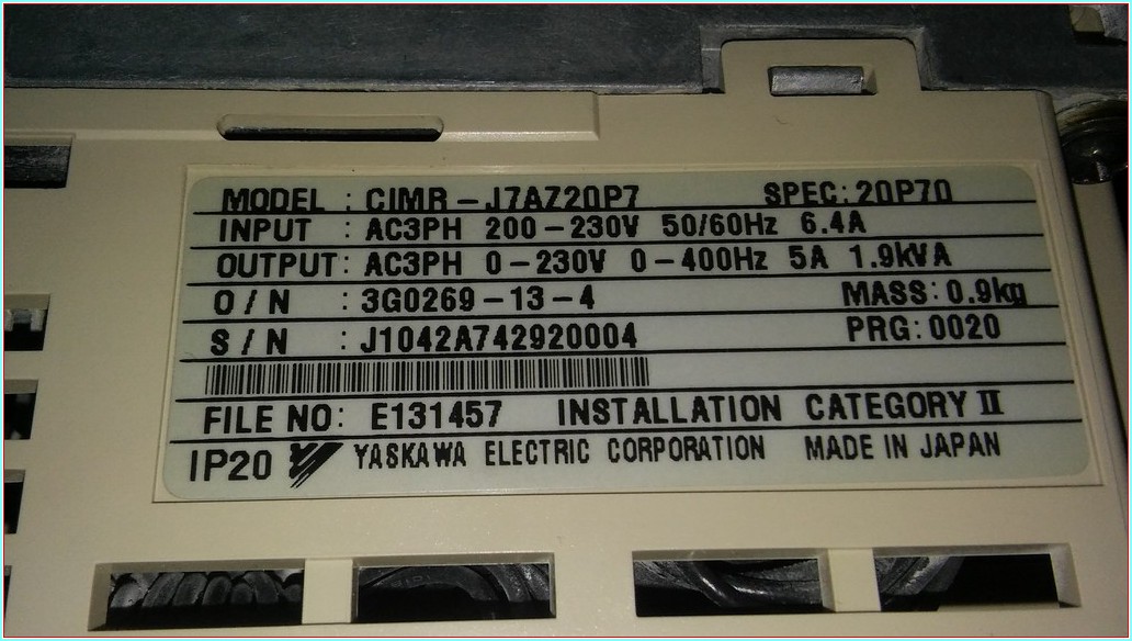 OMRON CIMR-J7AZ20P7 VS MİNİ J7 YASKAWA 1,1KW SÜRÜCÜ 1,1 KW INVERTER