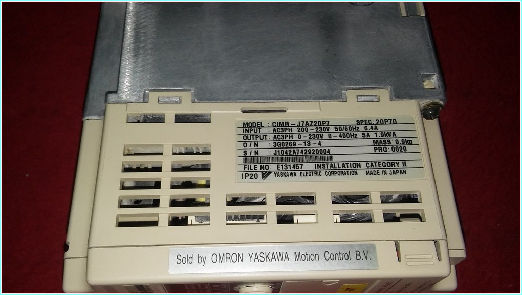 OMRON CIMR-J7AZ20P7 VS MİNİ J7 YASKAWA 1,1KW SÜRÜCÜ 1,1 KW INVERTER