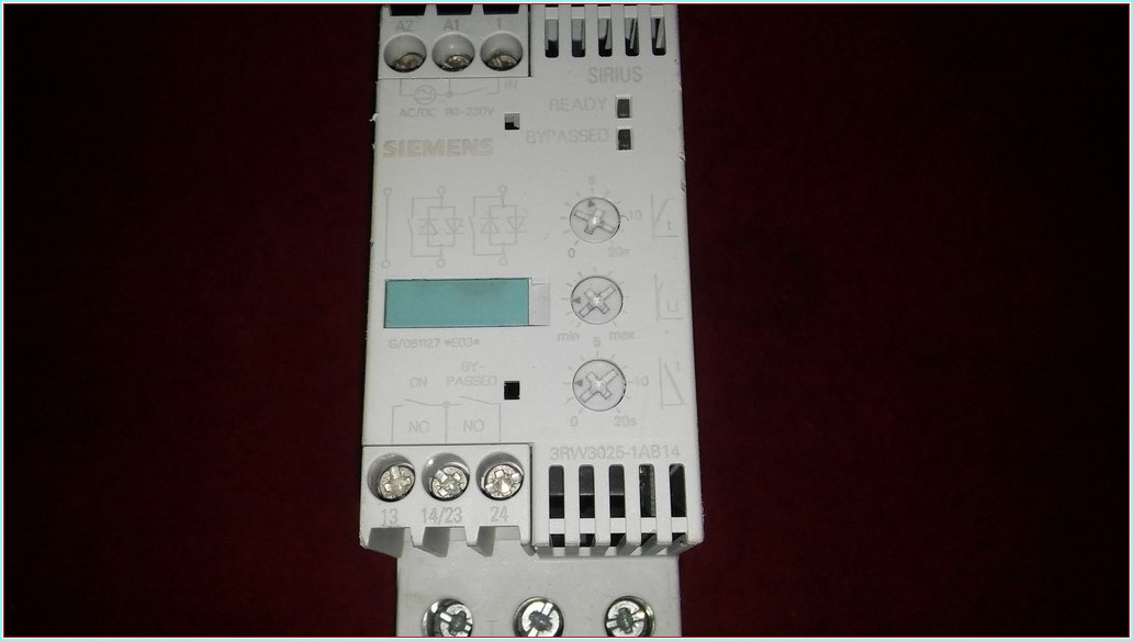 SIEMENS 3RW3026-1AB14  3RW3026-1BB14 11KW RESİM TEMSİLİ YUMUŞAK YOL VERME