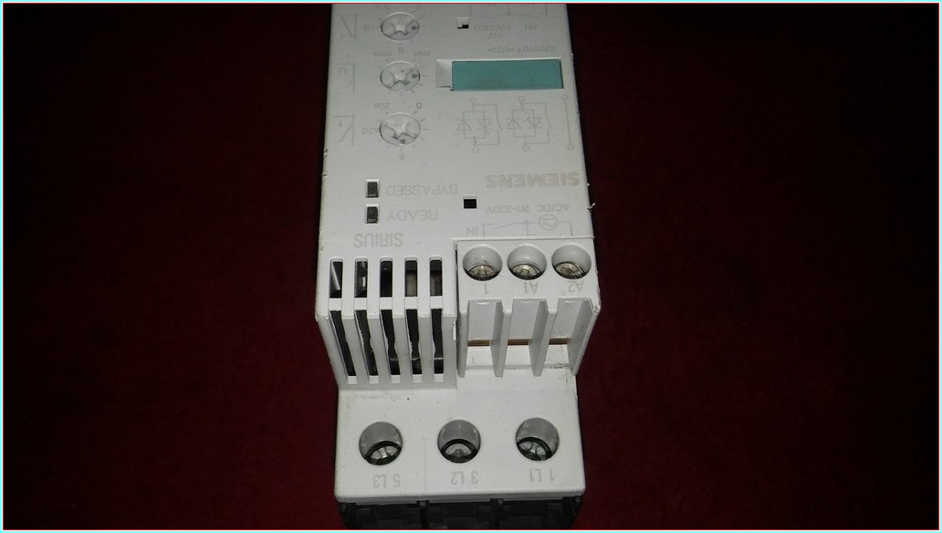 SIEMENS 3RW3026-1AB14  3RW3026-1BB14 11KW RESİM TEMSİLİ YUMUŞAK YOL VERME