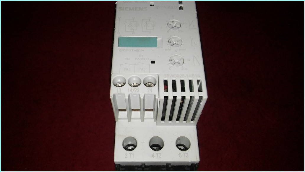 SIEMENS 3RW3026-1AB14  3RW3026-1BB14 11KW RESİM TEMSİLİ YUMUŞAK YOL VERME