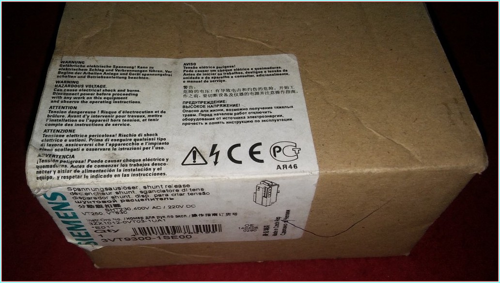 SIEMENS 3VT9300-1SE00 VT250-630A ARASI AÇTIRMA RÖLESİ SIFIR KUTULU