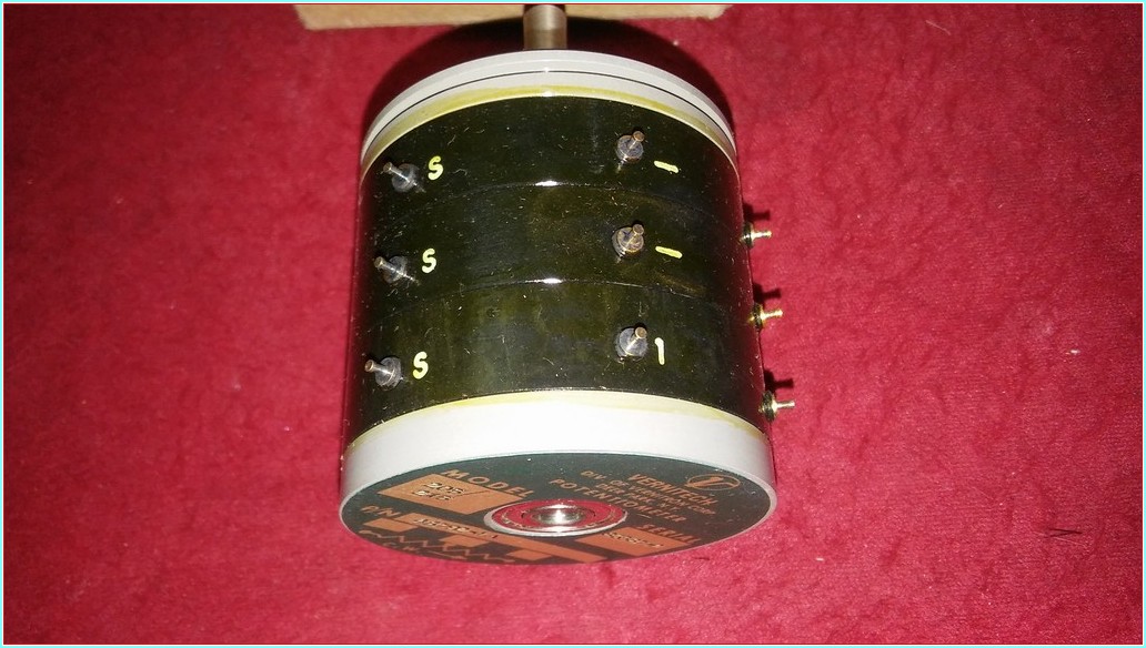 VERNITECH 205 POTENTIOMETER 215 43792-1A 86587-2 SIFIR KUTULU POTANS