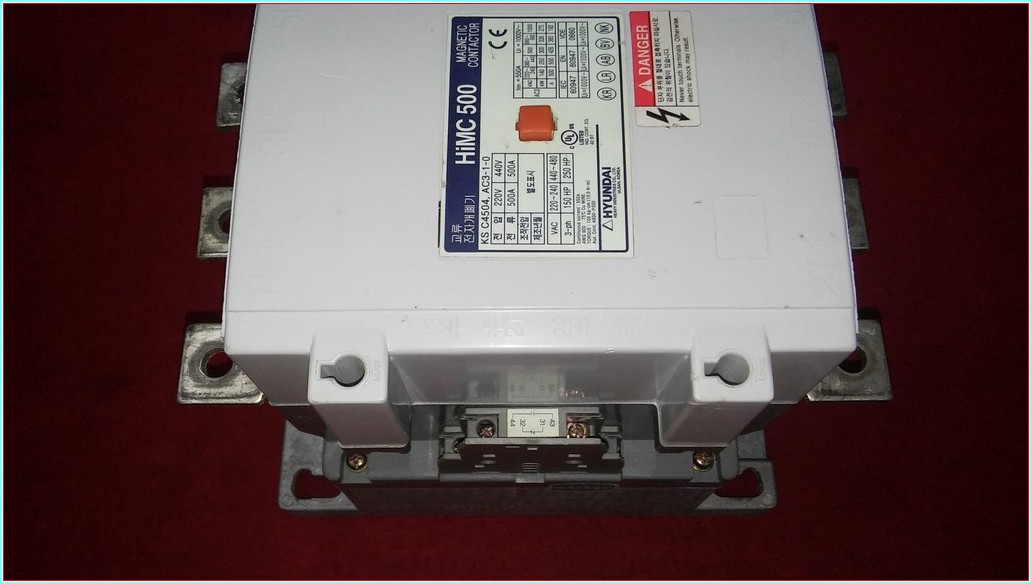 HYUNDAI HİMC 500 HİMC500 250KW 550A KONTAKTÖR KONTAK BOBİNİ YOK