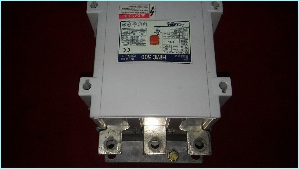 HYUNDAI HİMC 500 HİMC500 250KW 550A KONTAKTÖR KONTAK BOBİNİ YOK
