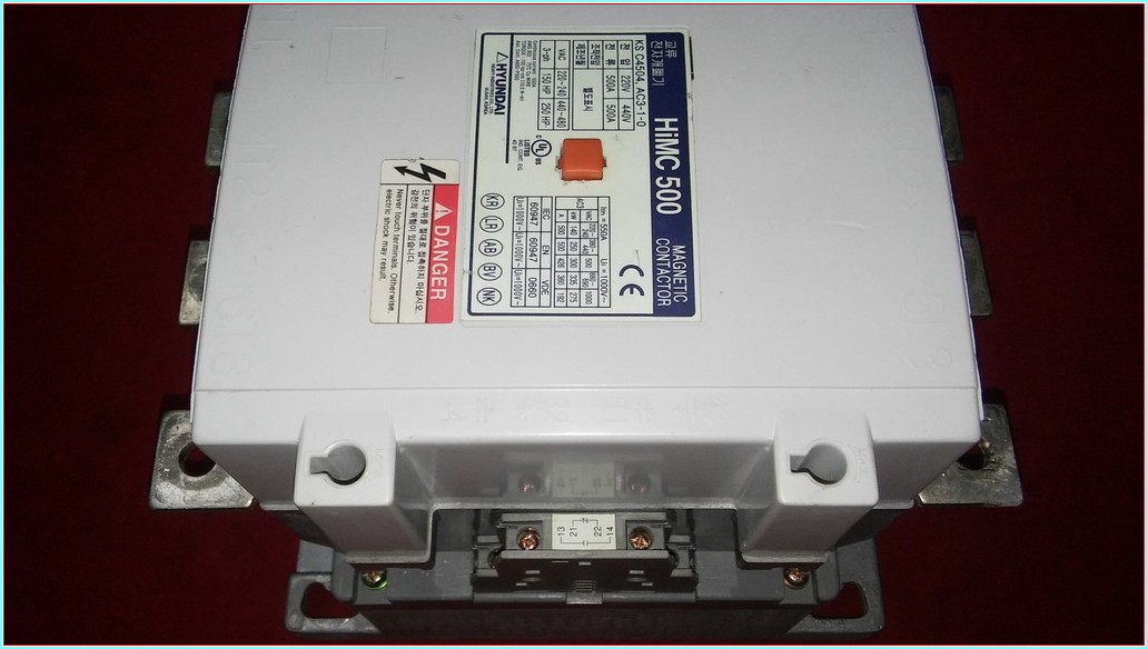 HYUNDAI HİMC 500 HİMC500 250KW 550A KONTAKTÖR KONTAK BOBİNİ YOK