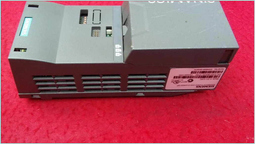 SIEMENS 6SL3244-0BA20-1PA0 SINAMICS CONTROL UNIT CU240S DP VERSİON C02 CONTROL PANEL