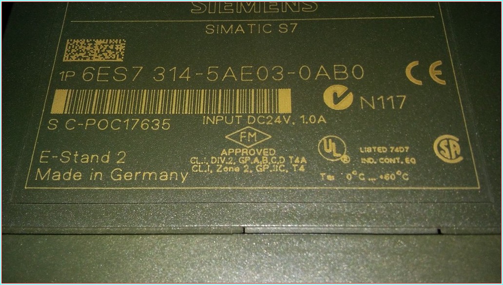 6ES7 314-5AE03-0AB0 6ES7314-5AE03-0AB0 SİEMENS