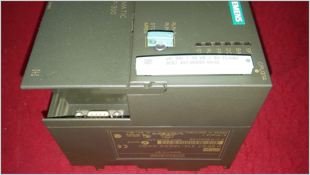 SIEMENS 6ES7 314-1AE04-0AB0 6ES7314-1AE04-0AB0 SIMATIC S7-300 CPU 314 CPU314
