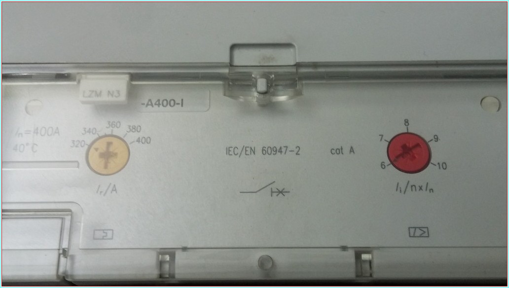 MOELLER LZM 3  LZM3 LZM N3 400A TMŞ