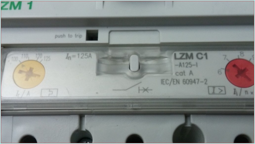 MOELLER LZM 1 LZM C1 125A TMŞ