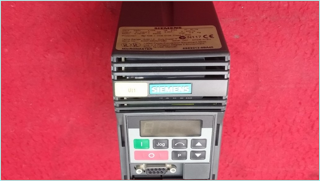SIEMENS 6SE9212-8BA40 MICROMASTER 0,75KW SÜRÜCÜ SIFIRDAN FARKI FİYATI