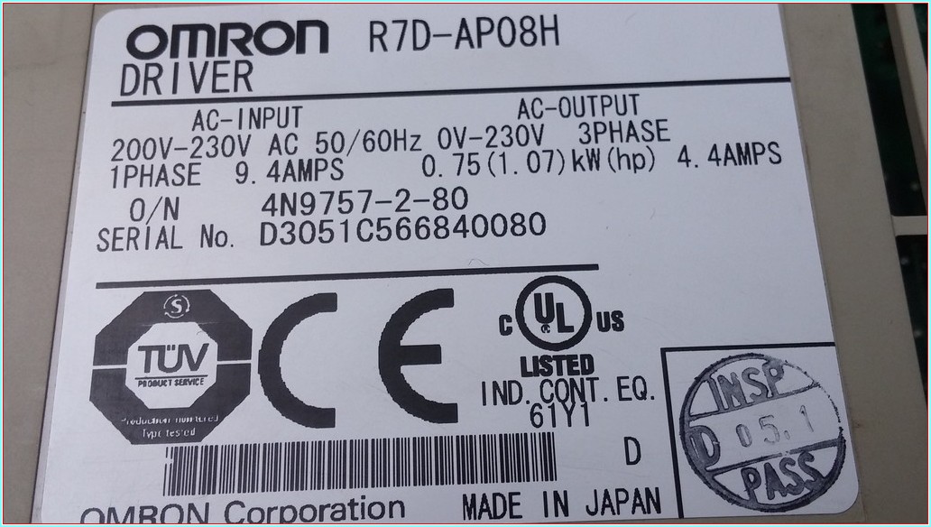 R7D-AP08H OMRON