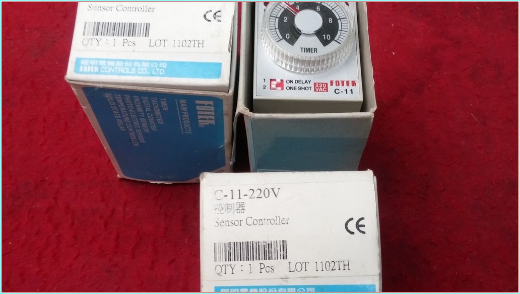 FOTEK C-11 C-11-220V SENSOR CONTROLLER 1102TH SIFIR KUTULU