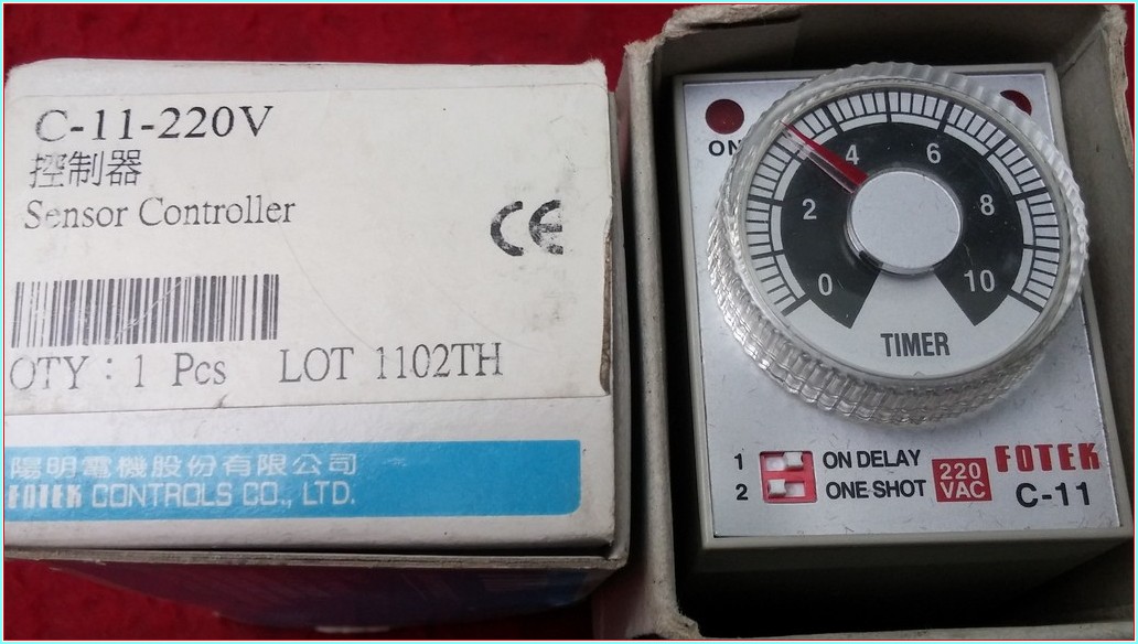 FOTEK C-11 C-11-220V SENSOR CONTROLLER 1102TH SIFIR KUTULU