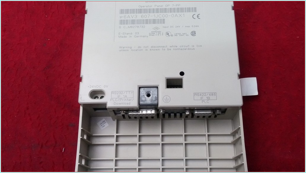 SIEMENS 6AV3 607-1JC00-0AX1 SIMATIC OP7 OPARATÖR KONTROL PANELİ SIFIRDAN FARKI FİYATI
