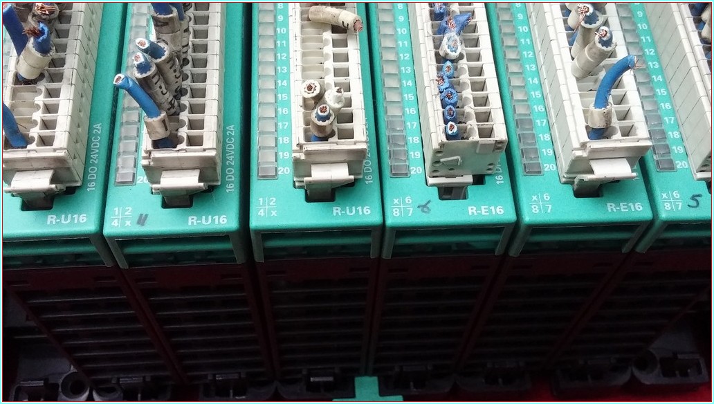 GEFRAN R-U16 R U16 RU16 16 DO 24VDC 2A PLC EK MODÜL 