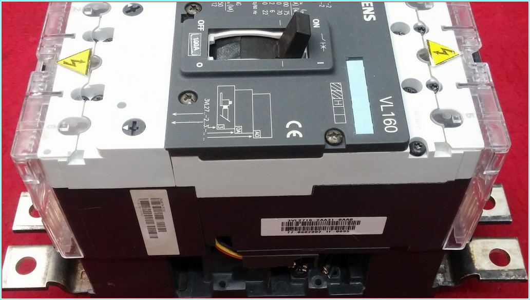 SIEMENS 3VL9210-7DC32 3VL2716-2AA31-0AA0 VL160 VL 160 100A ÇEKMECELİ TİP TMŞ 70KA