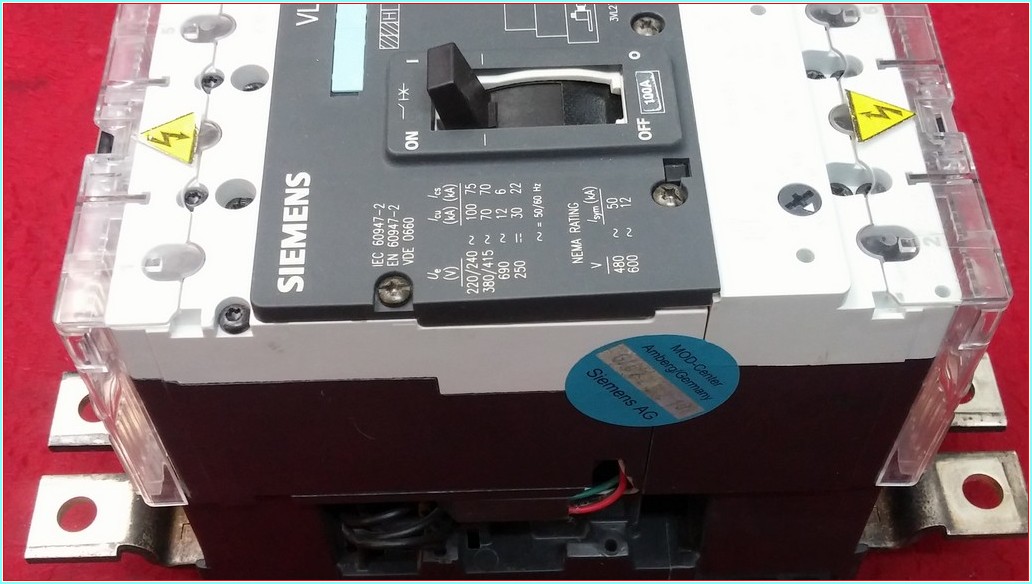 SIEMENS 3VL9210-7DC32 3VL2716-2AA31-0AA0 VL160 VL 160 100A ÇEKMECELİ TİP TMŞ 70KA