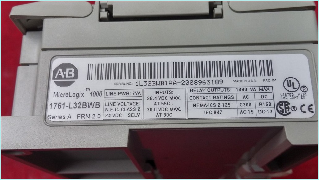 A-B ALLEN-BRADLEY MİCROLOGİX 1000 1761-L32BWB BULLETIN 1761 SIFIR KUTULU PLC