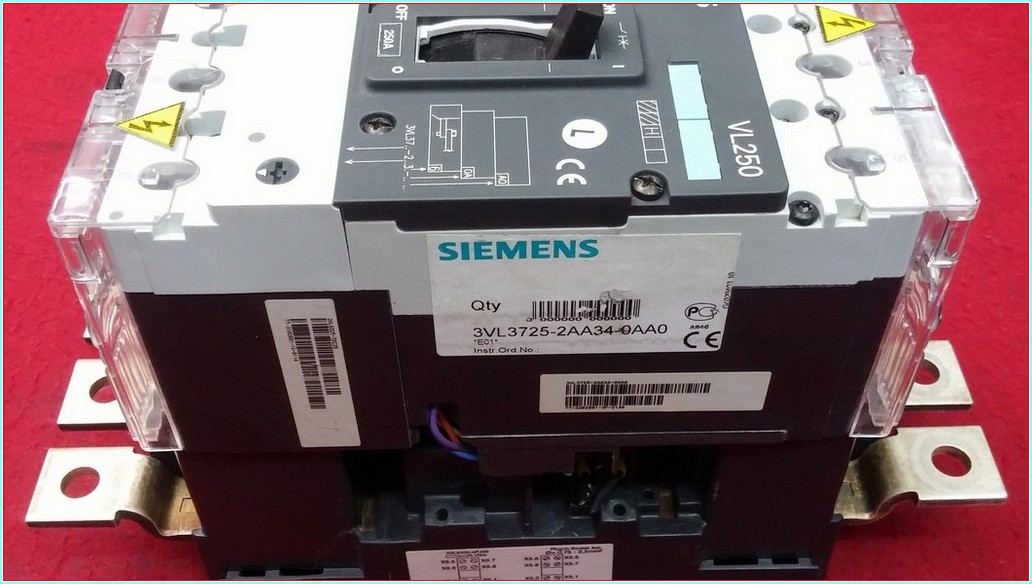 SIEMENS VL3725-2AA34-0AA0 3VL9325-7DC35 VL250 VL 250 250A ÇEKMECELİ TİP TMŞ