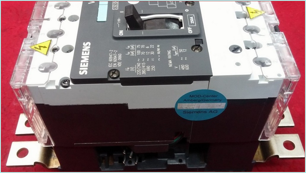 SIEMENS VL3725-2AA34-0AA0 3VL9325-7DC35 VL250 VL 250 250A ÇEKMECELİ TİP TMŞ