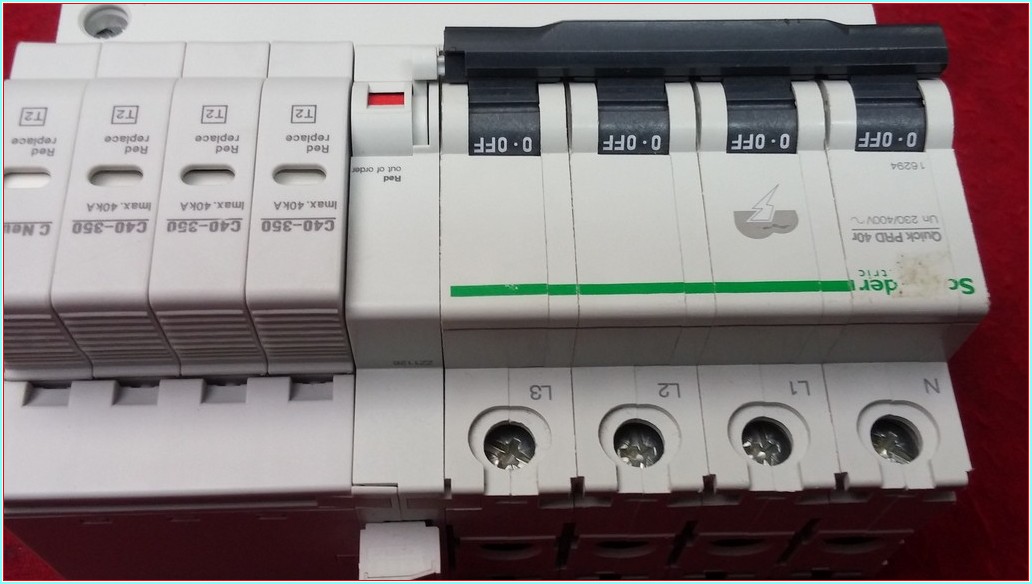 SCHNEİDER 16294 16310 16313 QUİCK PRD 40R C40-350 C NEUTRAL 2882420 40KA YILDIRIM AKIM KORUMA BARİYER