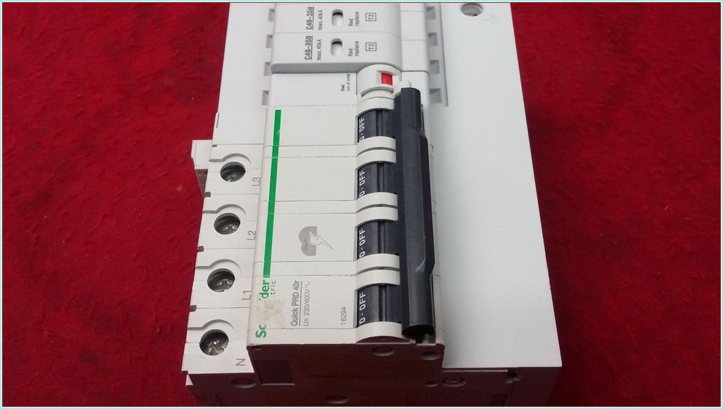 SCHNEİDER 16294 16310 16313 QUİCK PRD 40R C40-350 C NEUTRAL 2882420 40KA YILDIRIM AKIM KORUMA BARİYER