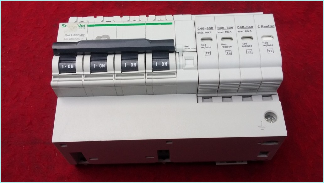 SCHNEİDER 16294 16310 16313 QUİCK PRD 40R C40-350 C NEUTRAL 2882420 40KA YILDIRIM AKIM KORUMA BARİYER