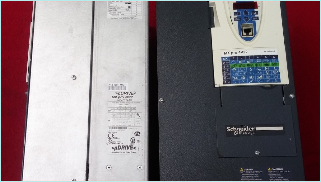 SCHNEİDER MP4D22AAB P DRIVE MX PRO 4V22 MX 22 KW 30HP SÜRÜCÜ