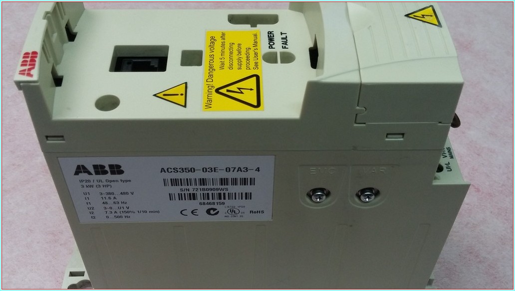 ABB ACS350-03E-07A3-4 3 KW 380 480V ABB ACS350 SÜRÜCÜ 