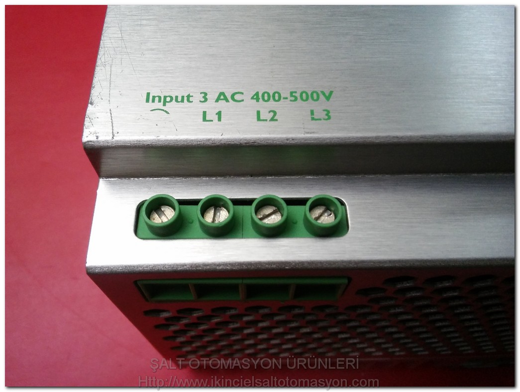 PHOENIX CONTACT QUINT-PS-3X400-500AC-24DC-40 2938646 24VDC 40A GÜÇ KAYNAĞI POWER SUPPLY