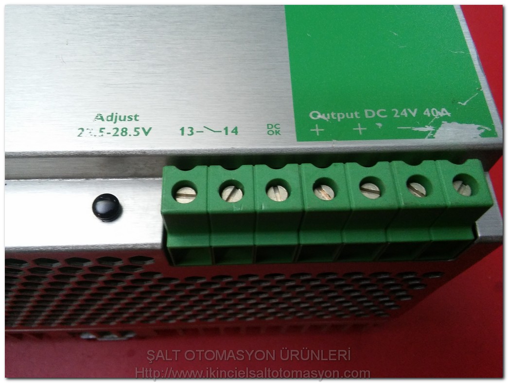 PHOENIX CONTACT QUINT-PS-3X400-500AC-24DC-40 2938646 24VDC 40A GÜÇ KAYNAĞI POWER SUPPLY