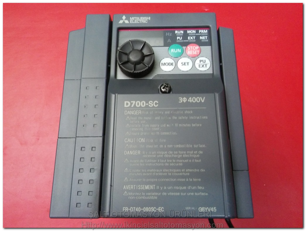 MITSUBISHI FR-D740-080-EC FR-D740-080SC-EC 3,7KW SÜRÜCÜ