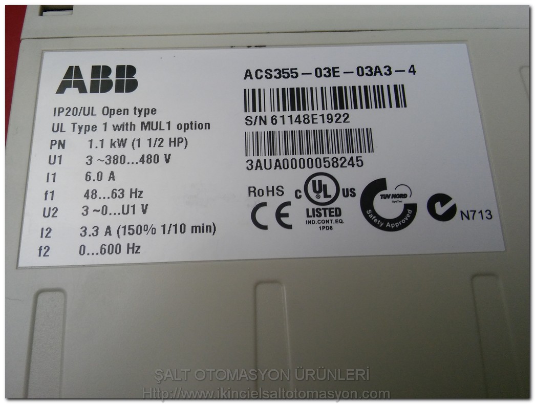 ACS355-03E-03A3-4 ABB