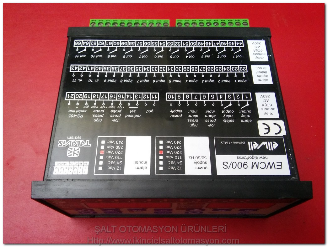 ELİWELL EWCM 900 S EWCM 900/S  EWCM900/S NEW ALGORİTHMS TELEVİS SYSTEM COMPRESSORS FANS MANAGER