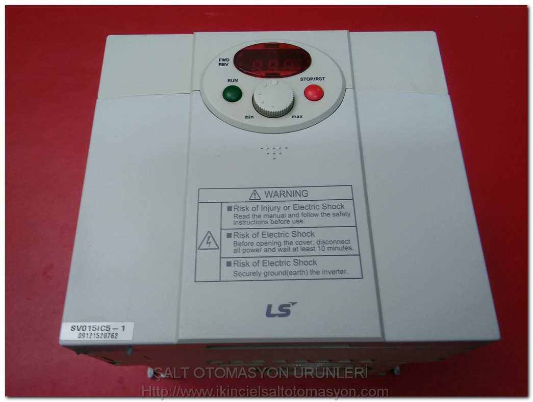 LS SV022İC5-1 INPUT 200-230V 2,2KW SÜRÜCÜ SIFIRDAN FARKI FİYATI