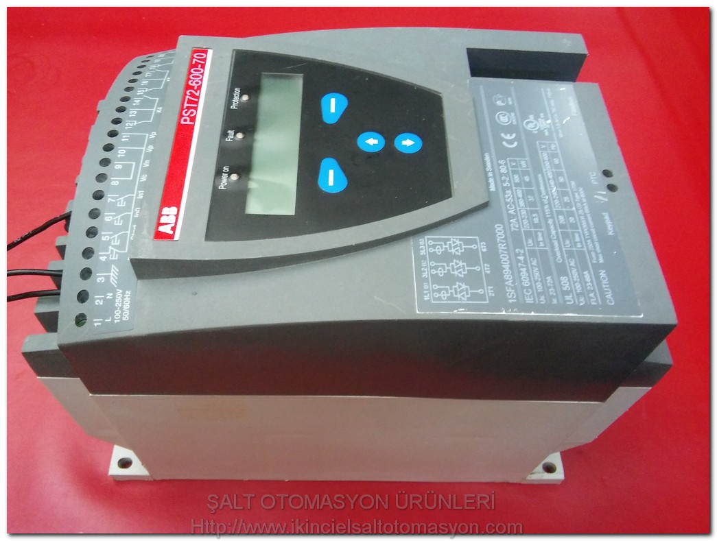 ABB PST72-600-70 37KW 1SFA894007R7000 72A YUMUŞAK YOL VERME