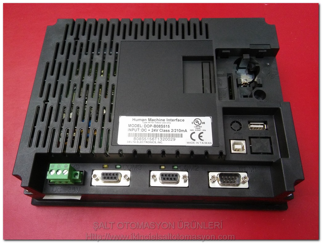 DELTA DOP-B08S515 4XFOR İNDOOR USE ONLY B08S5156T1320029 OPARATÖR DOKUNMATİK PANEL