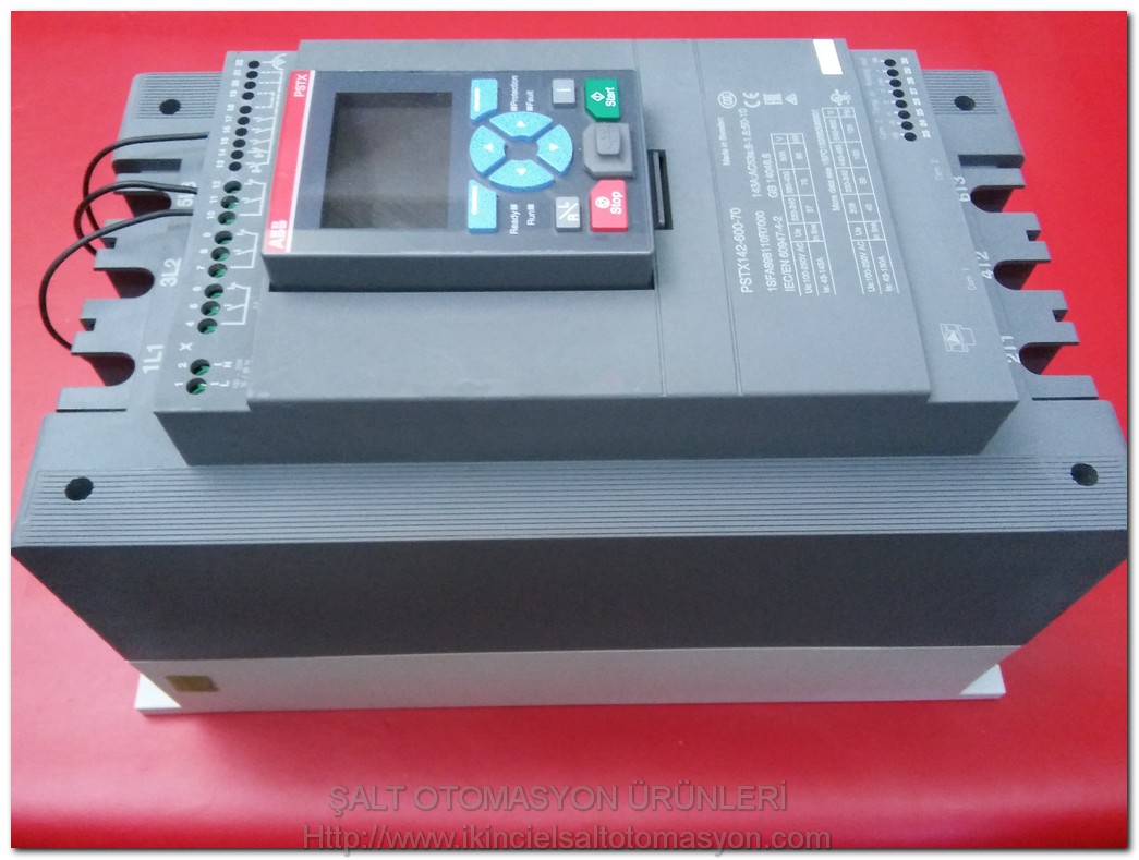 ABB PSTX142-600-70 1SFA898110R7000 75KW 143A YUMUŞAK YOL VERME