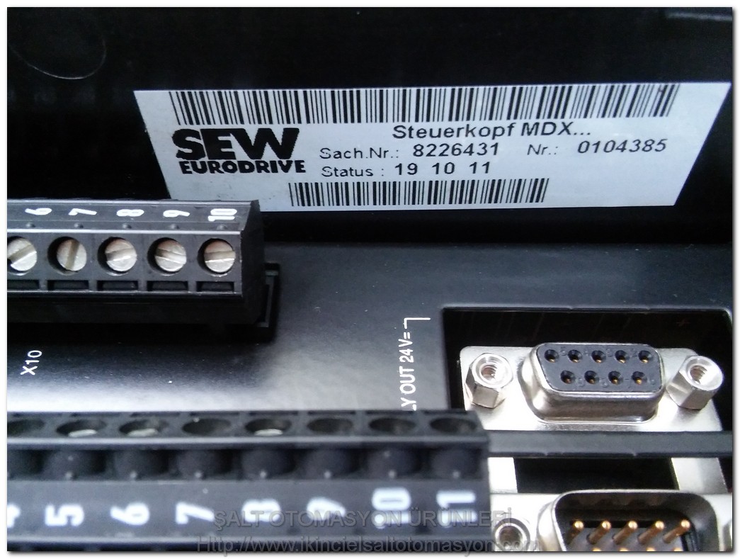 SEW MDV60A0015-5A3-4-0T MVD60A-0T MDX60A0015-5A3-4-00 SERVO SÜRÜCÜ